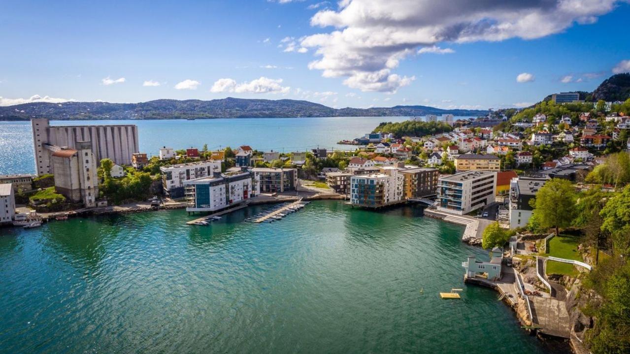 New Penthouse Apartment With Sea View In Bergen Centrum 외부 사진
